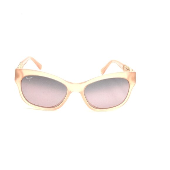 Maui Jim Monstera Mj 747-09A Guava with 24K Gold / Maui Rose Polarized